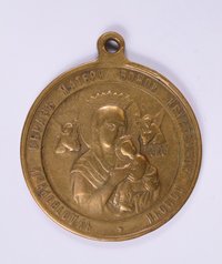 Az állandóan segítő Istenszülő medalion