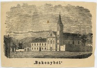 Bakonybél, bencés kolostor a templommal
