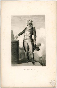 Lafayette márki egész alakos portréja