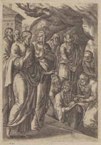 Lázár feltámasztása 1583