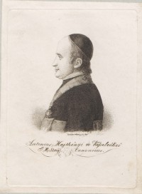 Majthényi ANtal esztergomi kanonok 1825